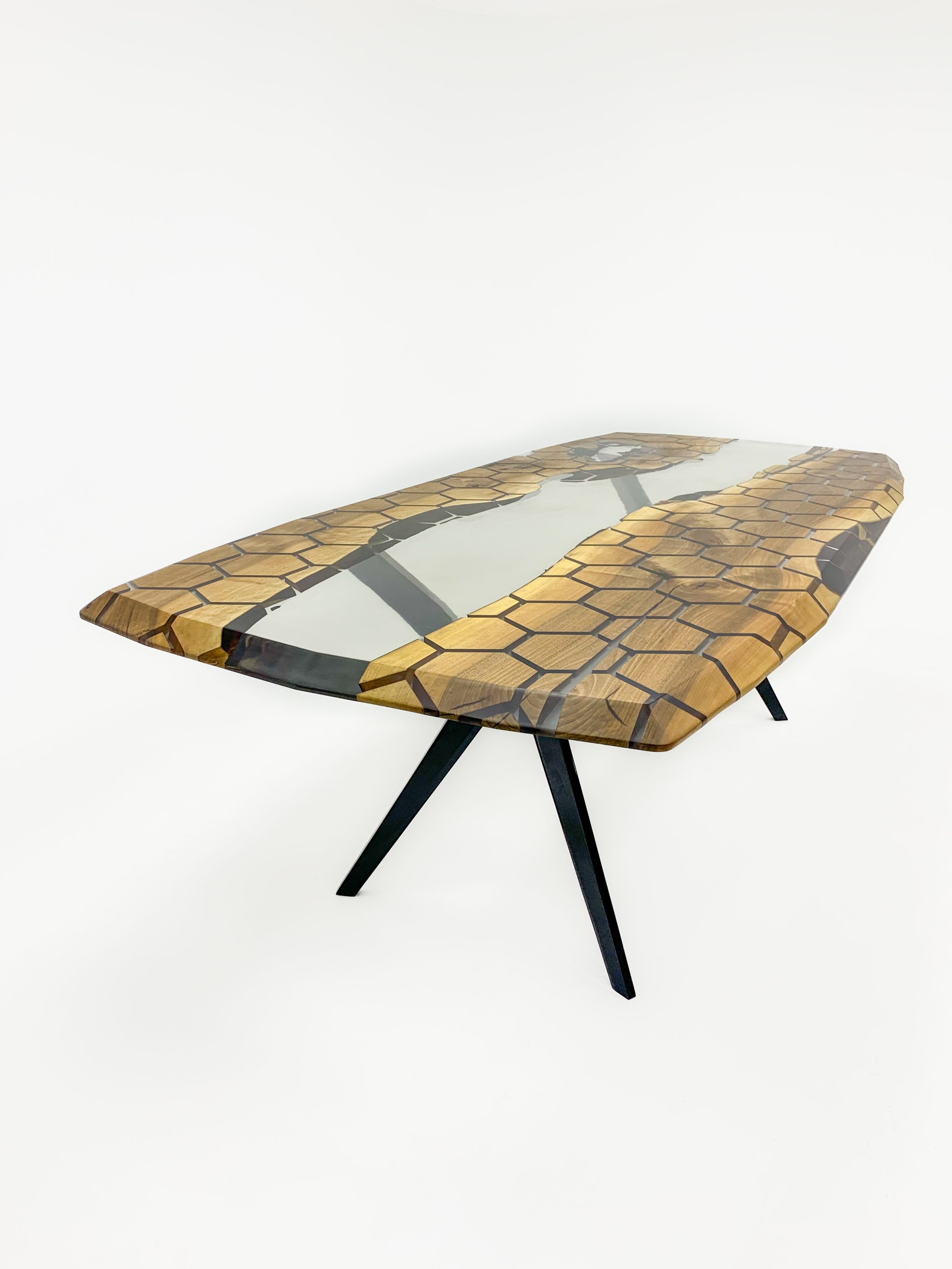 Epoxy Resin Wooden Table