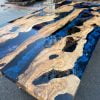 blue resin conference table